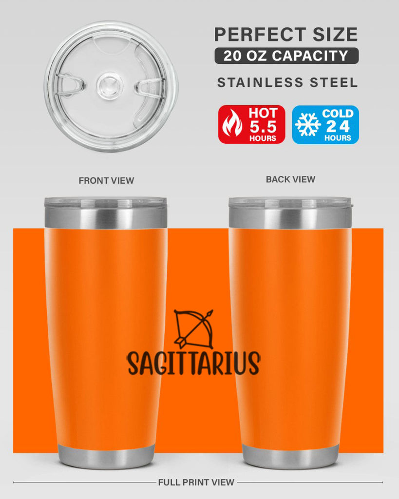 sagittarius 405#- zodiac- Tumbler