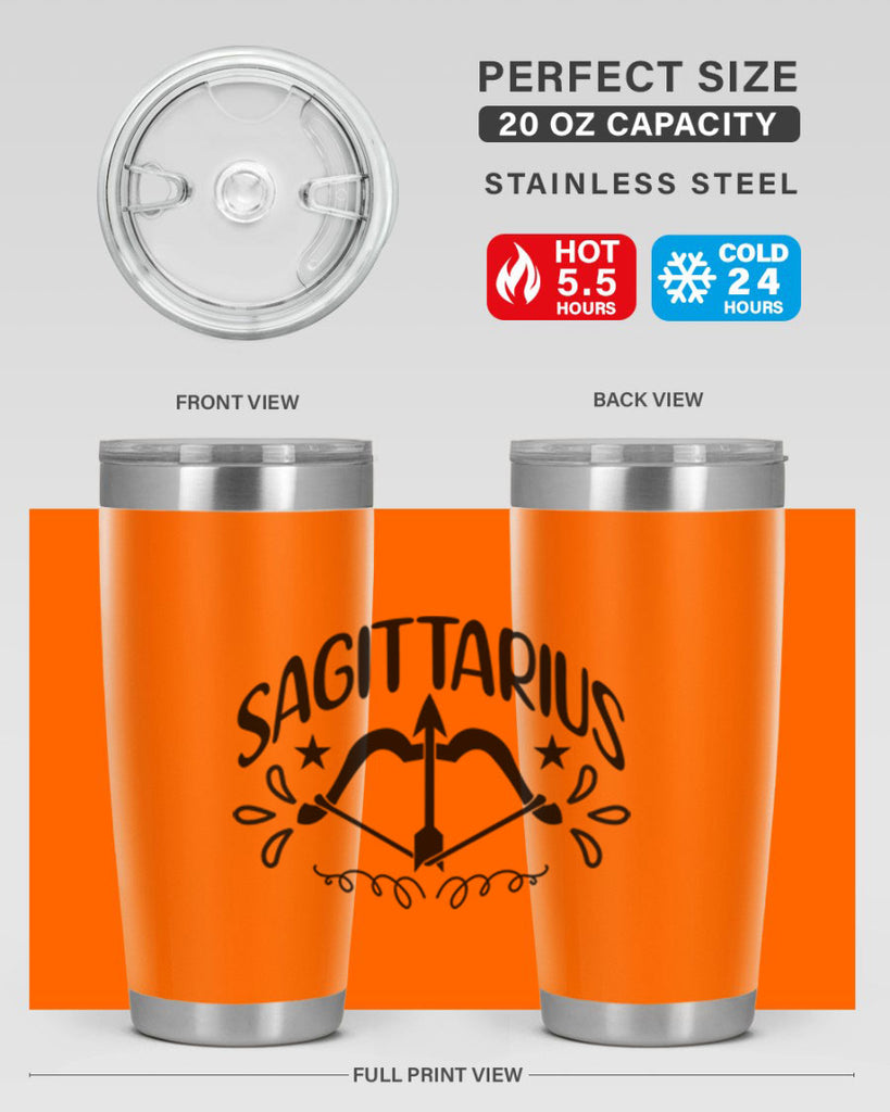 sagittarius 410#- zodiac- Tumbler