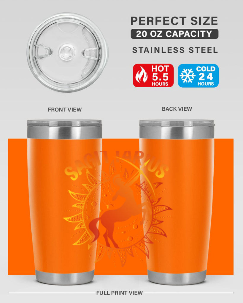 sagittarius 415#- zodiac- Tumbler
