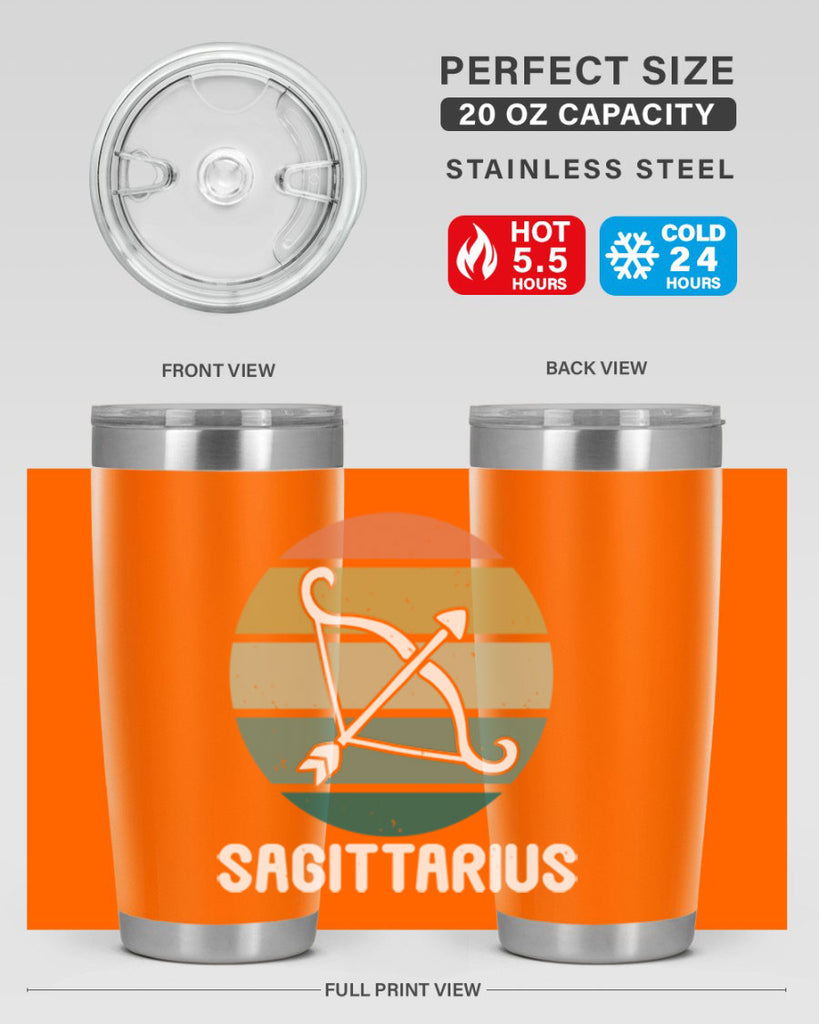 sagittarius 424#- zodiac- Tumbler