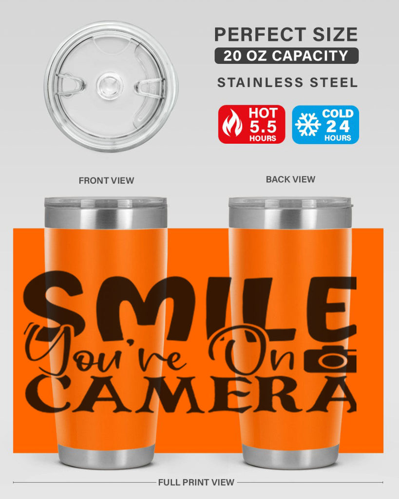 smile you’re on camera 51#- home- Tumbler