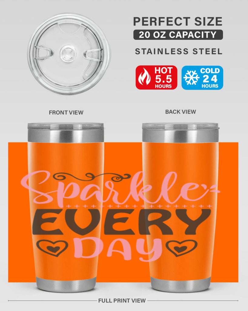 sparkle every day Style 1#- make up- Tumbler