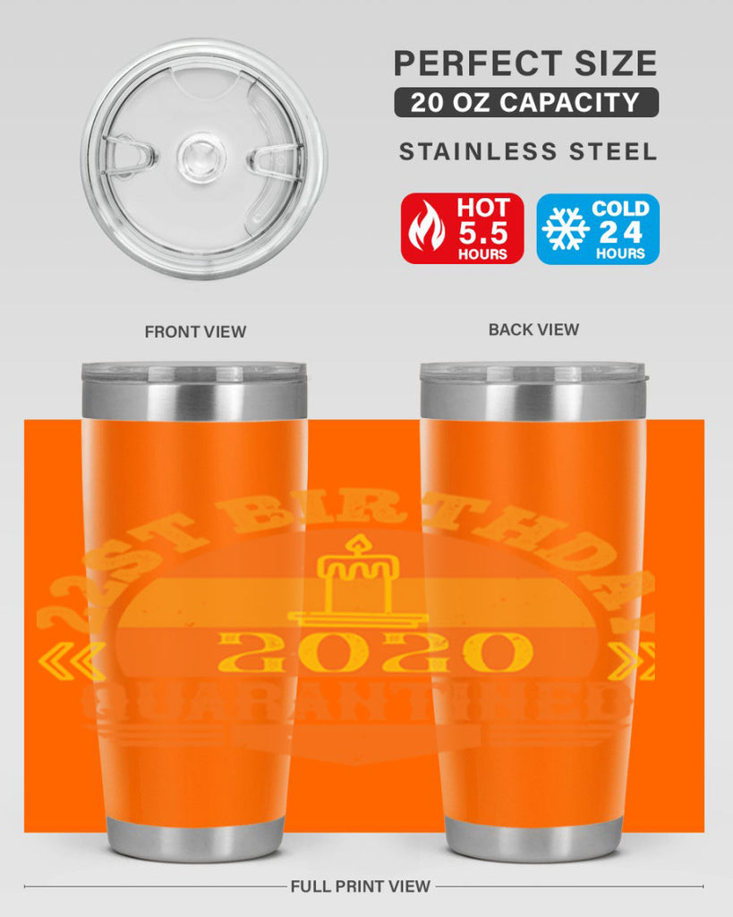 st birthday quarantined 274#- fathers day- Tumbler