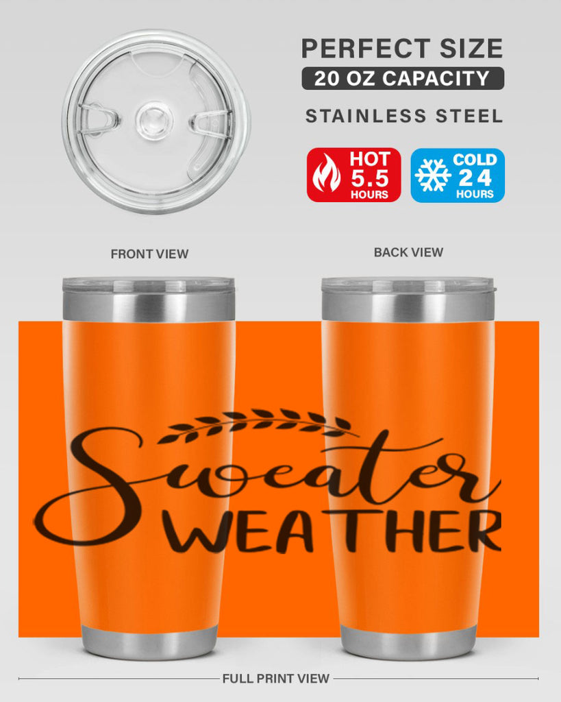 sweater weather 582#- fall- Tumbler