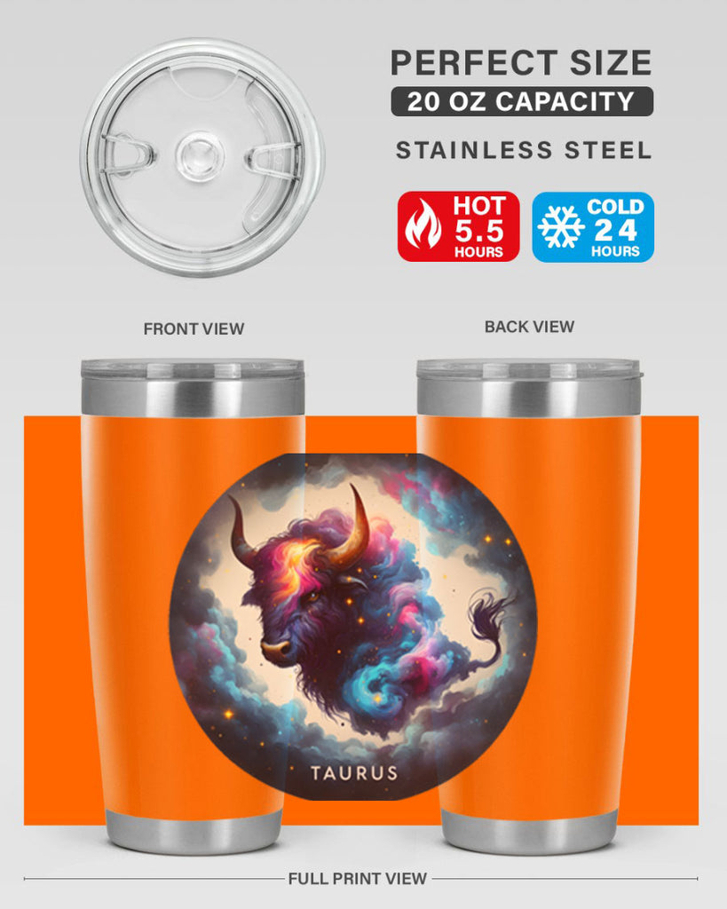 taurus 511#- zodiac- Tumbler