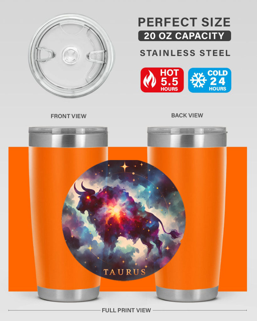 taurus 512#- zodiac- Tumbler