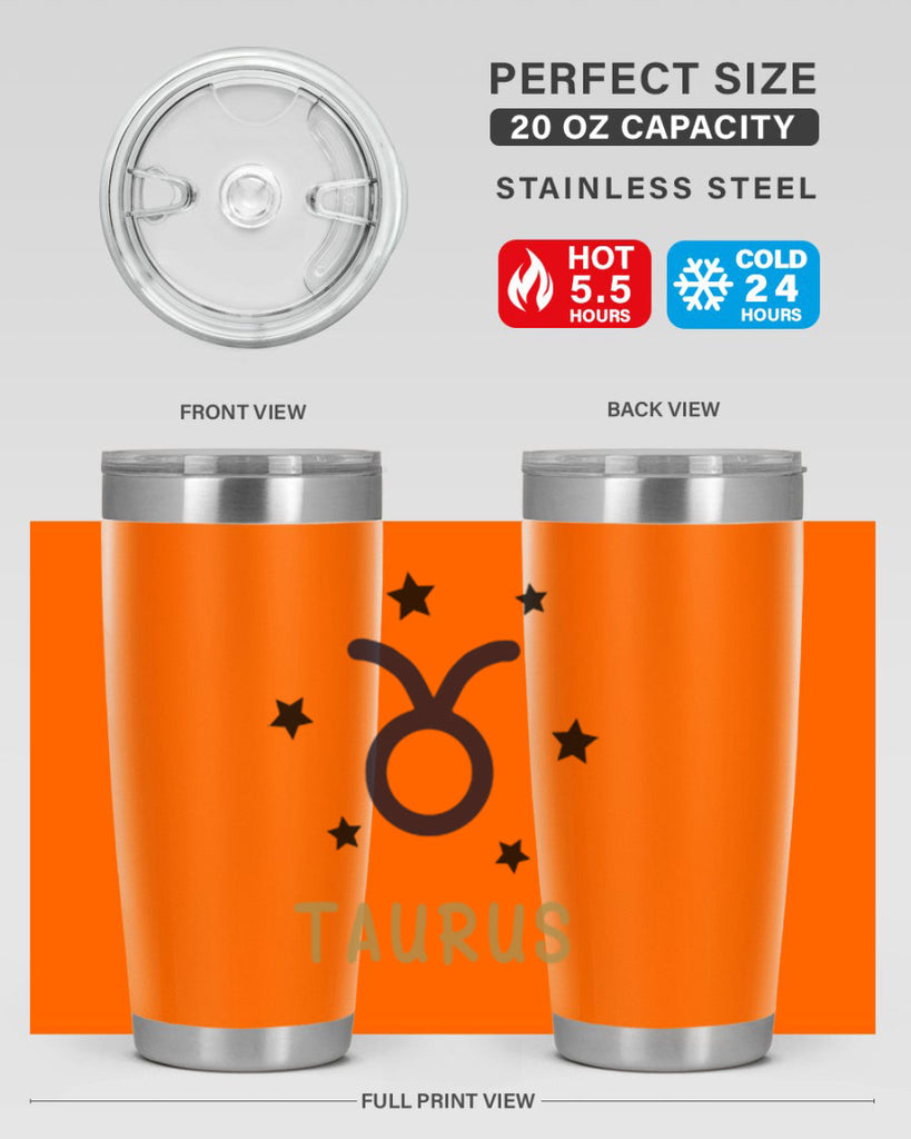 taurus 517#- zodiac- Tumbler