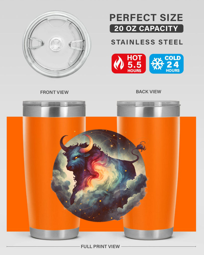 taurus 523#- zodiac- Tumbler