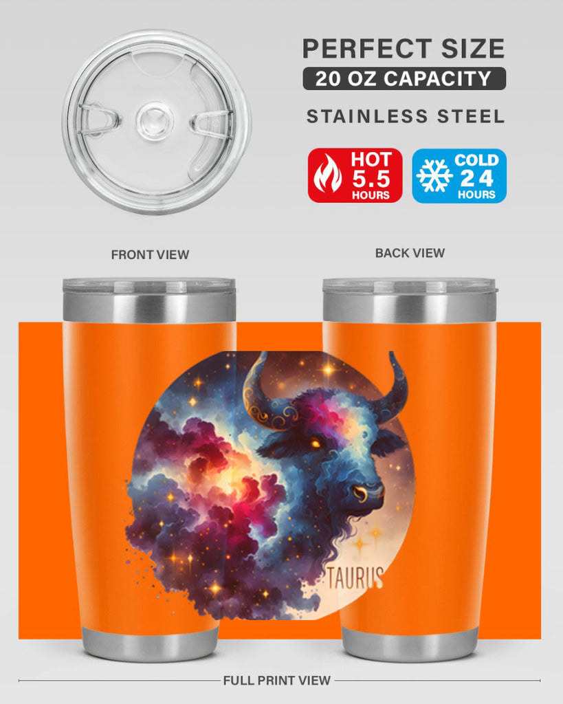 taurus 524#- zodiac- Tumbler