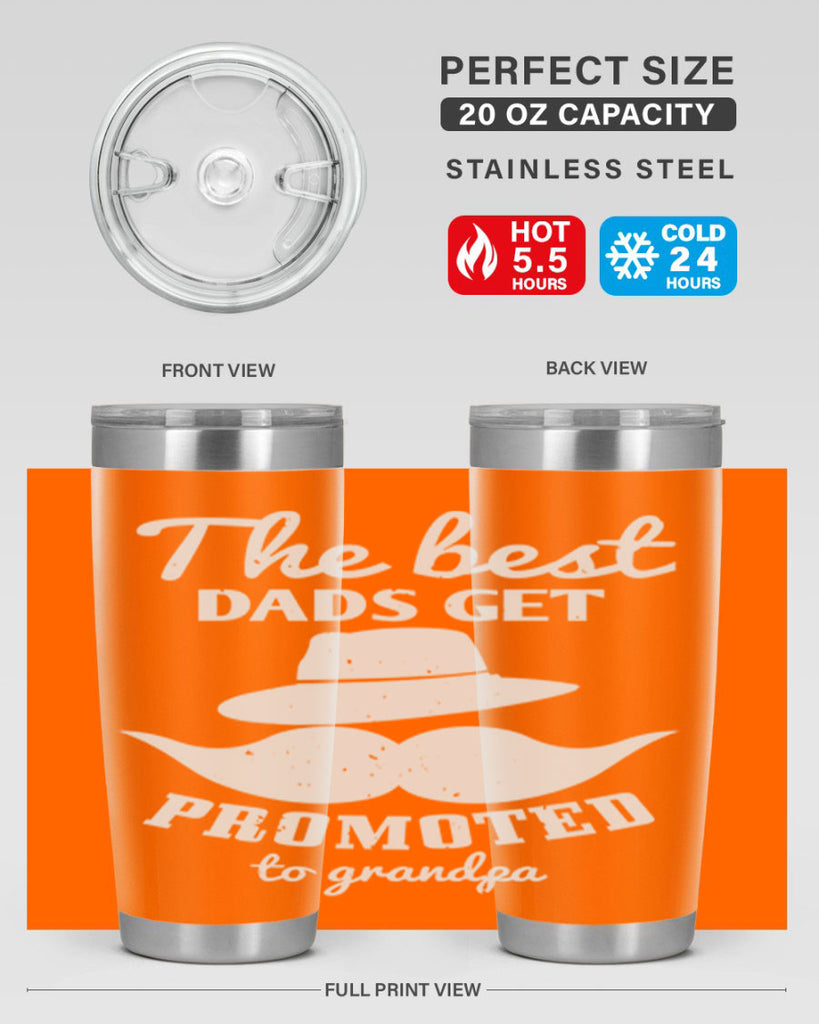 the best dads get promoted 164#- fathers day- Tumbler