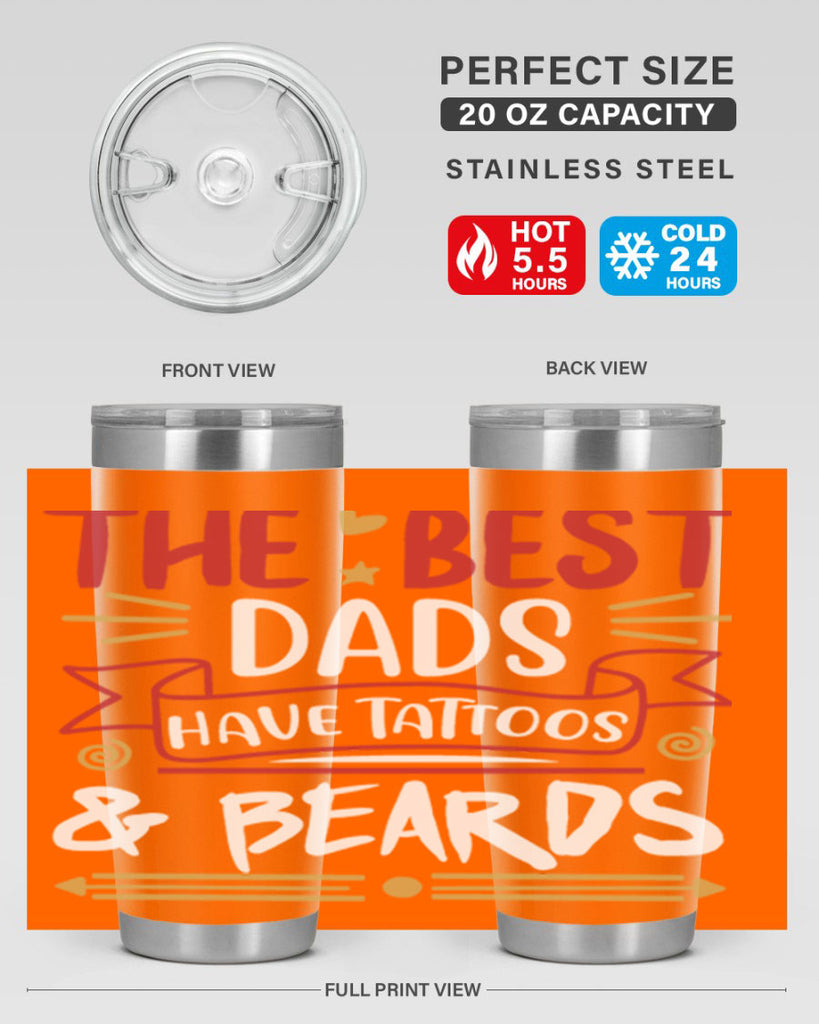 the best dads have tattoos beards 3#- fathers day- Tumbler