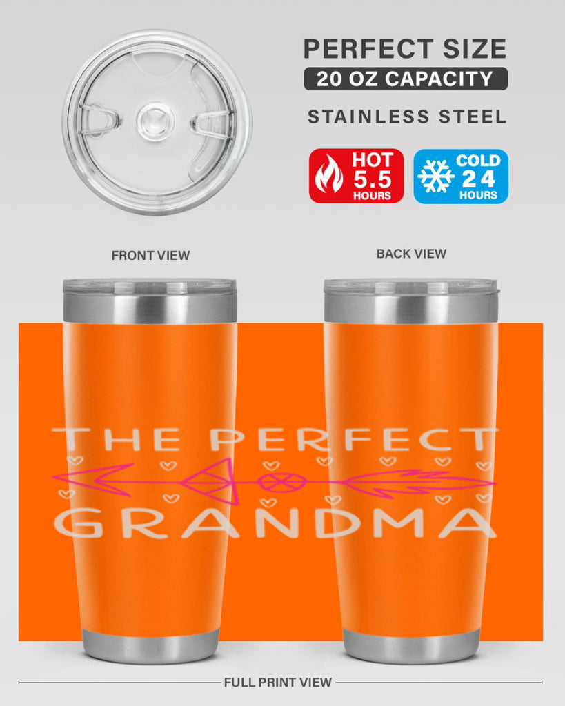 the perfect grandma 50#- mom- Tumbler