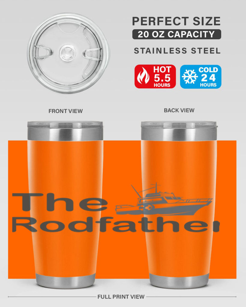 the rodfather 22#- fishing- Tumbler