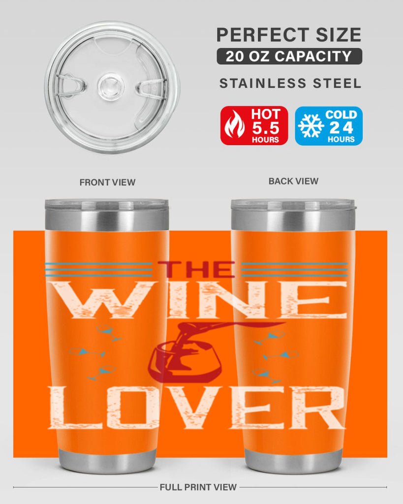 the wine lover 119#- wine- Tumbler