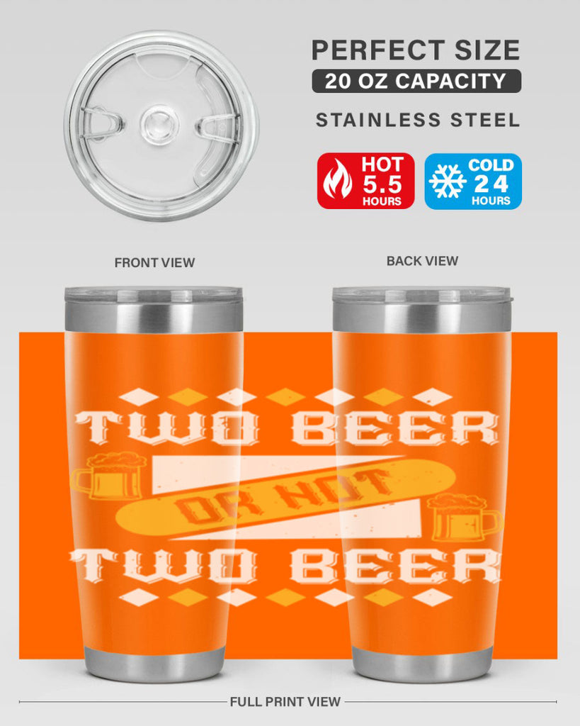 two beer or not two beer 3#- beer- Tumbler