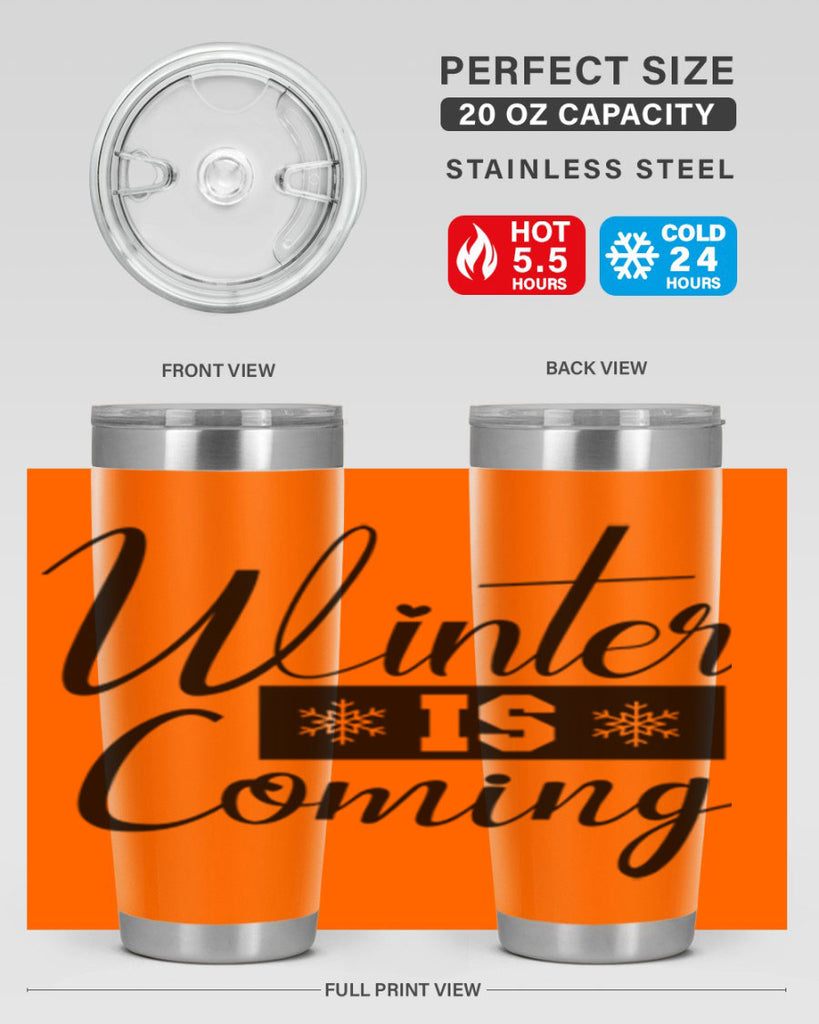 winter is coming 501#- winter- Tumbler