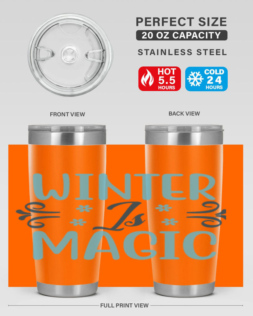 winter is magic 507#- winter- Tumbler