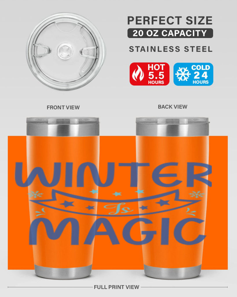 winter is magic 508#- winter- Tumbler