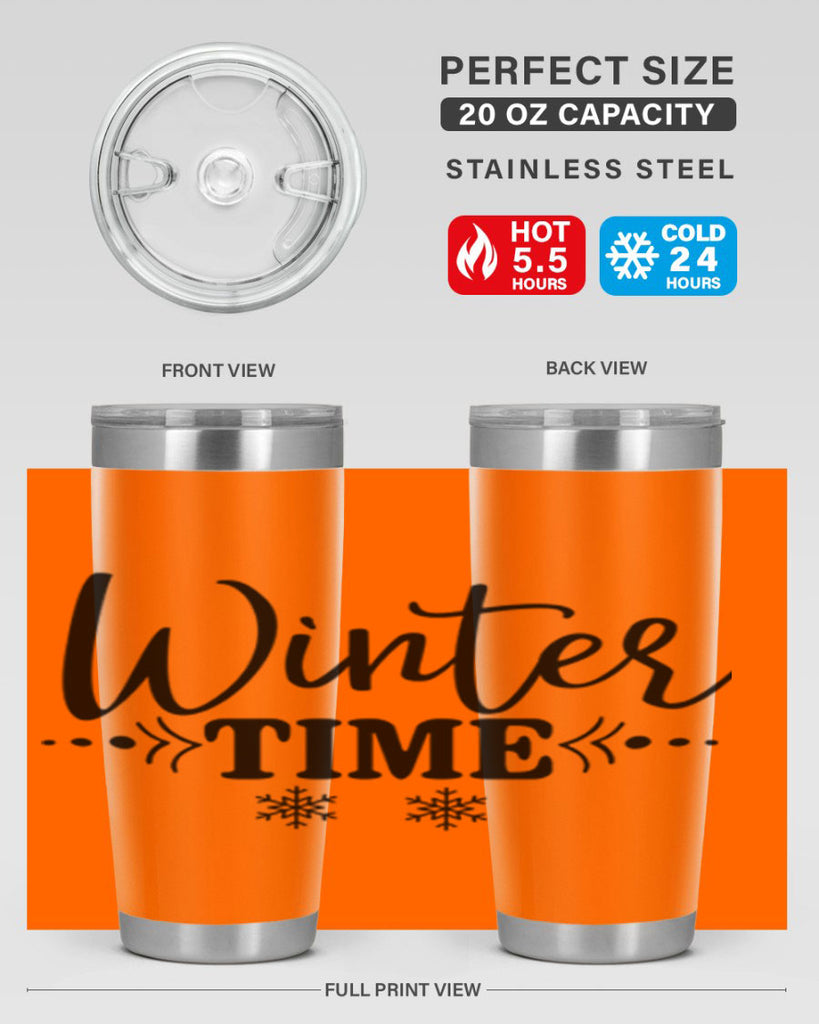 winter time 529#- winter- Tumbler