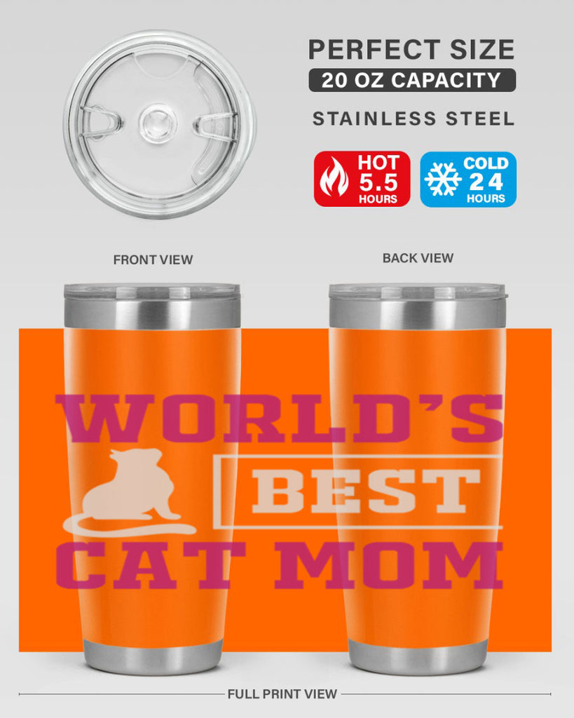 world’s best cat mom 16#- mom- Tumbler