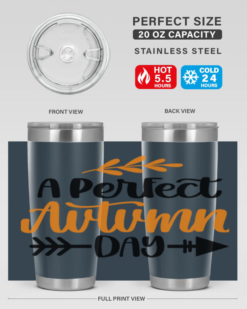 A Perfect Autumn Day 470#- fall- Tumbler