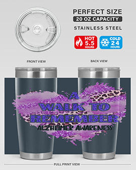 AlzheimerS Awareness A Walk To Remember 10#- alzheimers- Tumbler