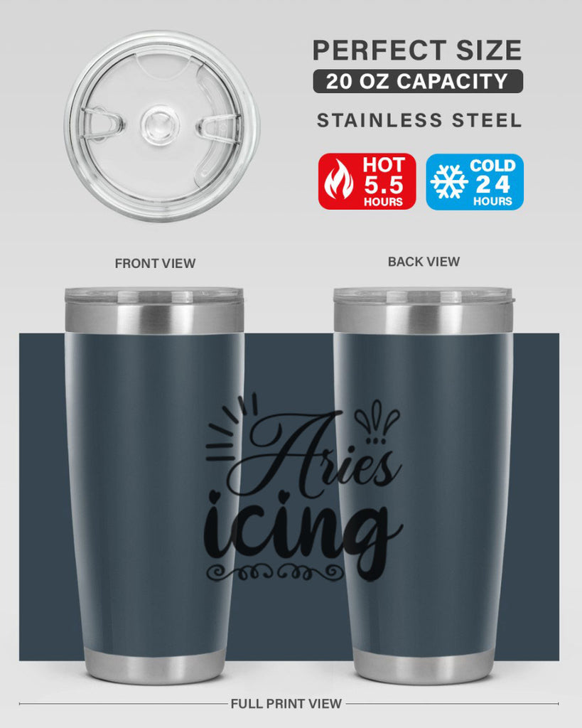 Ariesicing 105#- zodiac- Tumbler