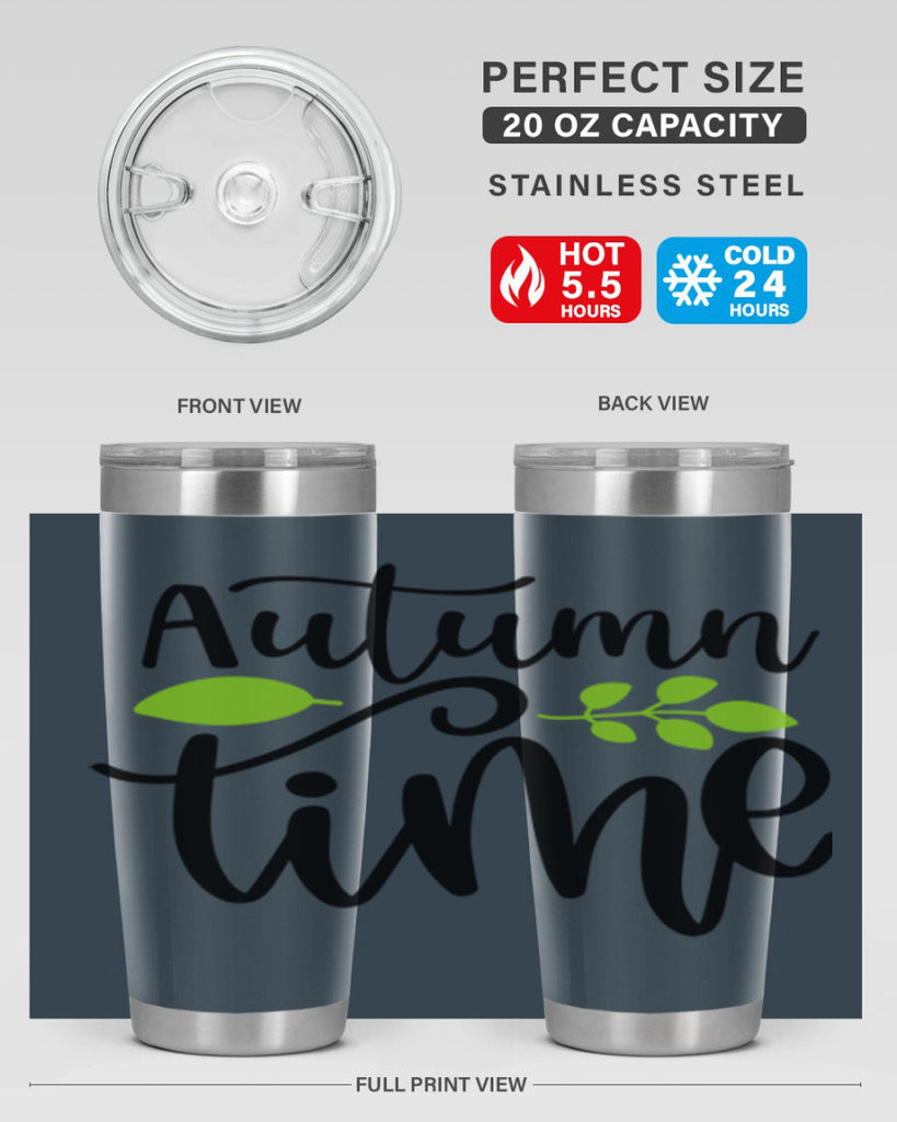 Autumn Time 35#- fall- Tumbler