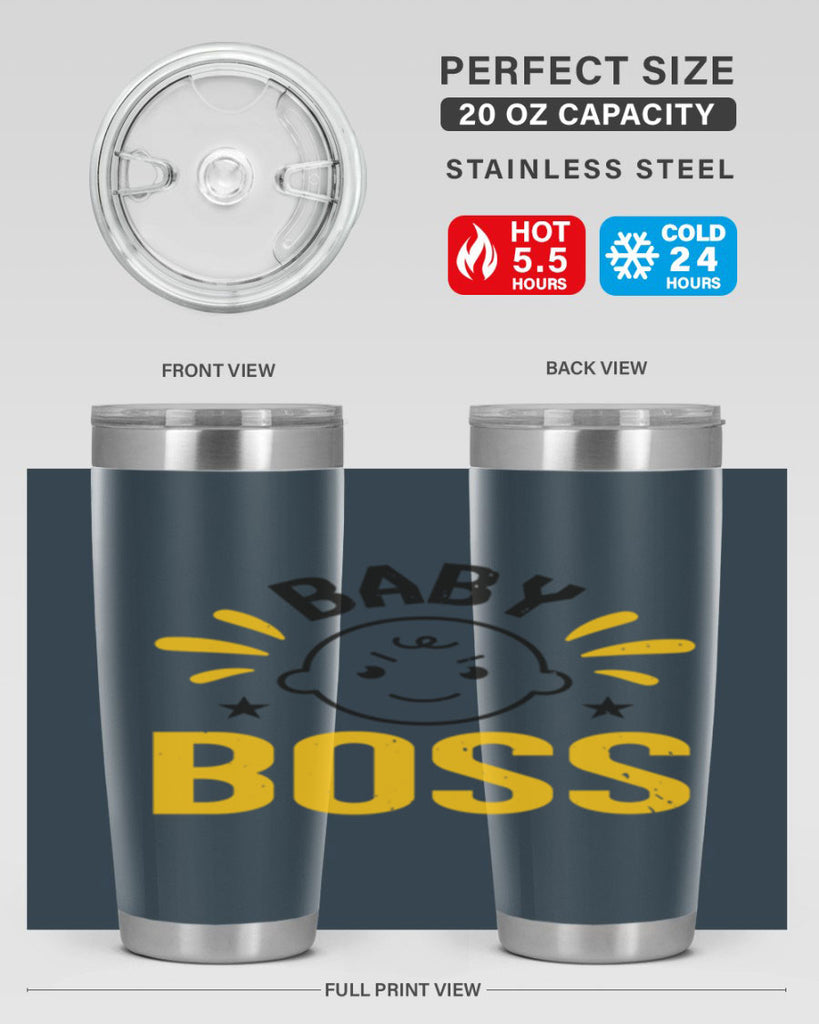 Baby Boss Style 6#- baby shower- tumbler