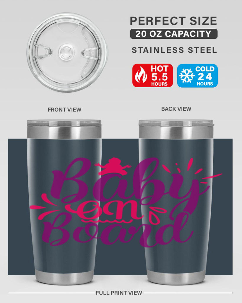 Baby On Board Style 289#- baby- tumbler