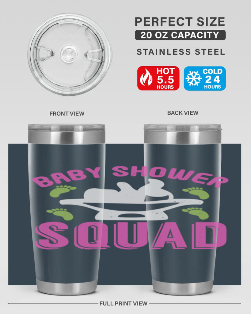 Baby shower Squad Style 152#- baby- tumbler
