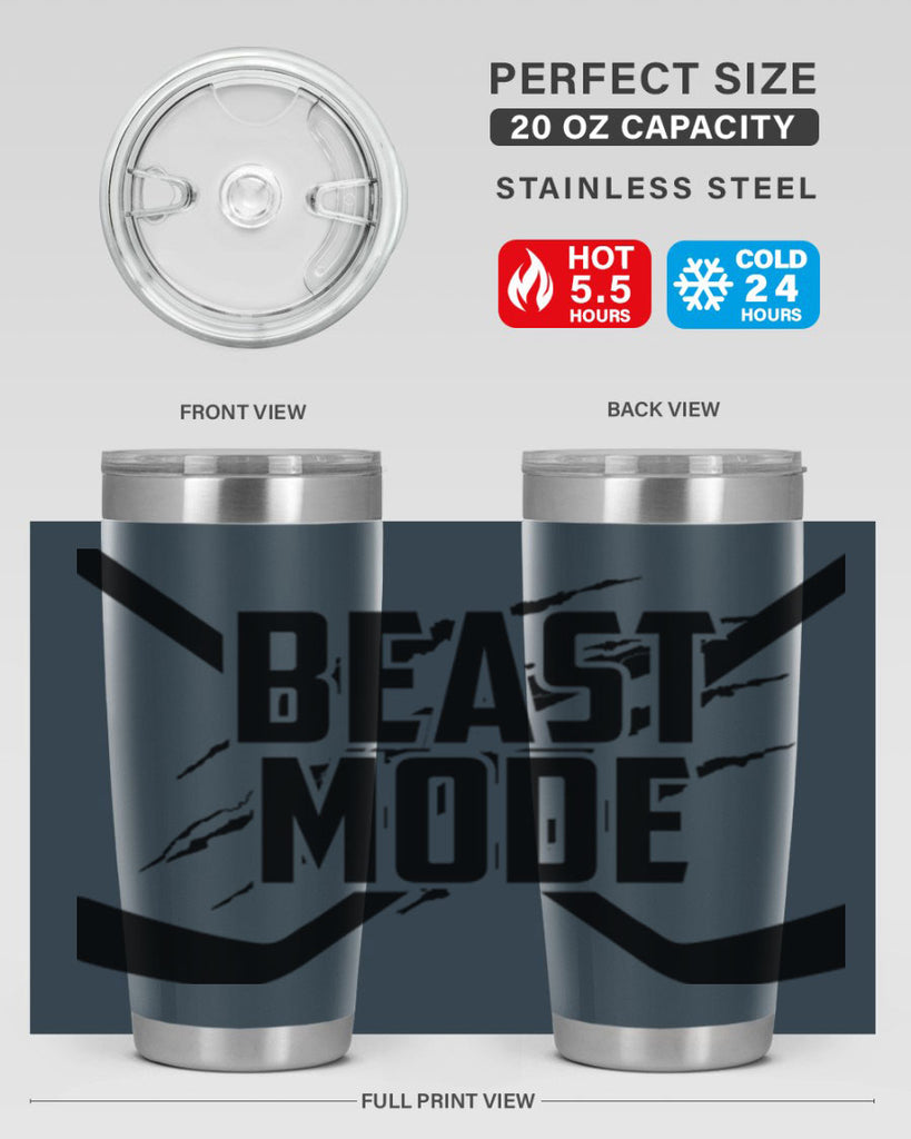 Beast mode 1426#- hockey- Tumbler