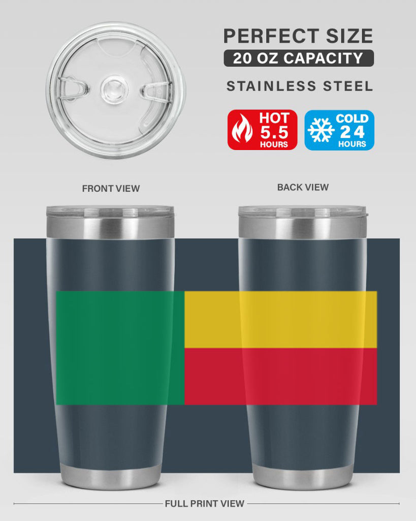 Benin 179#- world flags- Tumbler