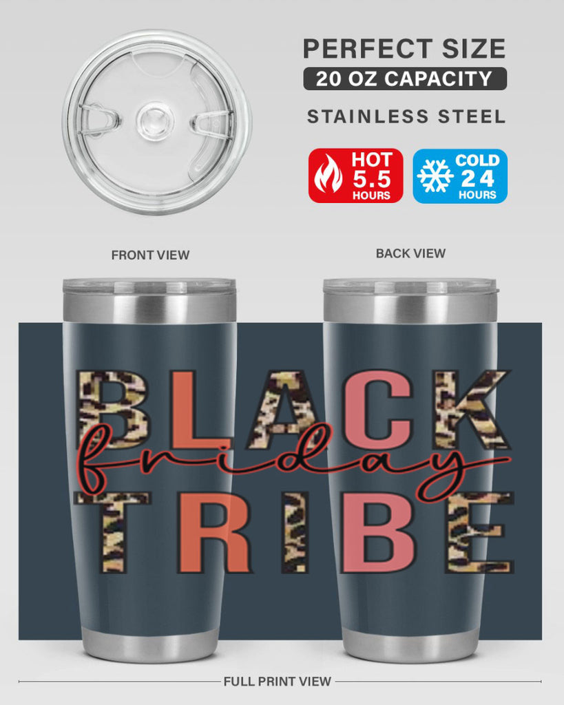 Black friday tribe 46#- fall- Tumbler