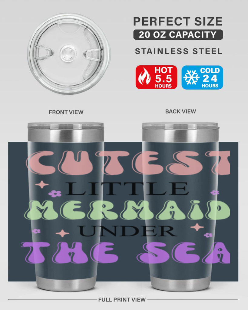 Cutest Little Mermaid Under The 99#- mermaid- Tumbler