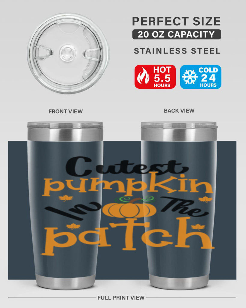 Cutestpumpkininthepatch 66#- fall- Tumbler