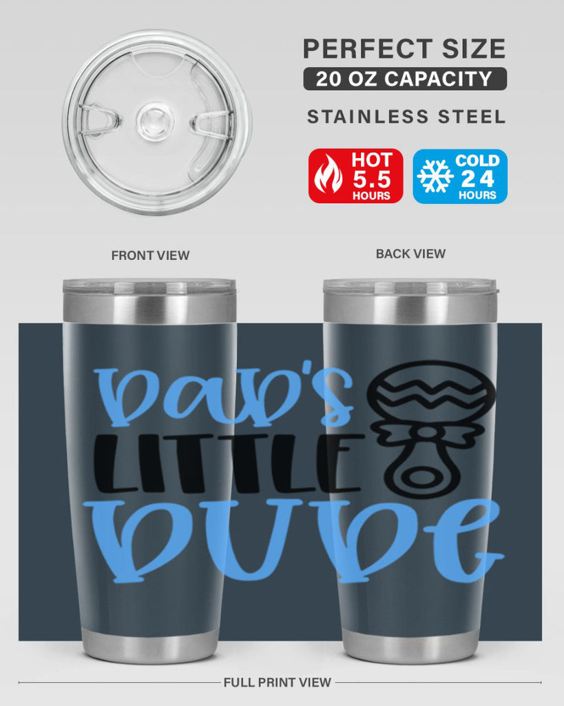 Dads Little Dude Style 102#- baby- tumbler
