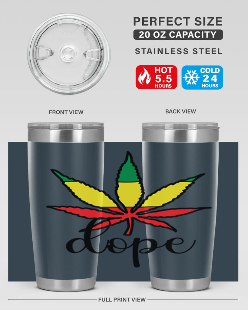 Dope 77#- marijuana- Tumbler