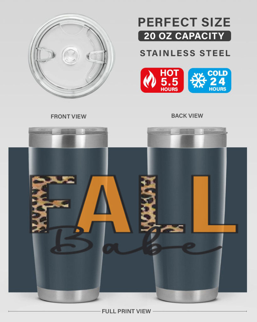 Fall Babe 87#- fall- Tumbler