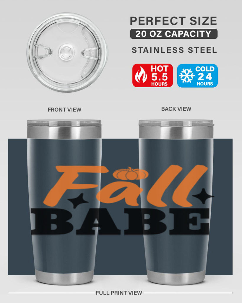 Fall Babe 89#- fall- Tumbler