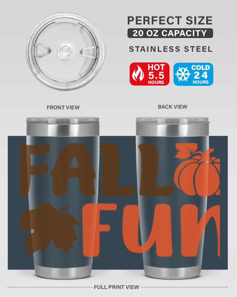 Fall Fun 102#- fall- Tumbler