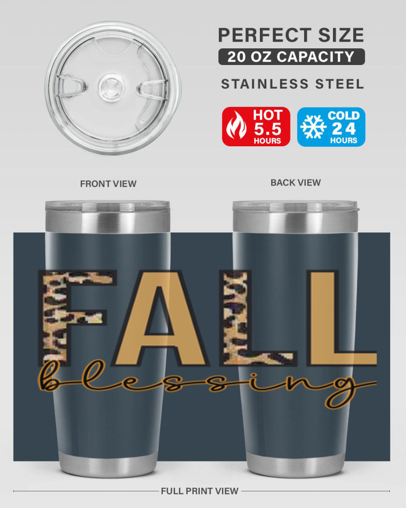 Fall blessing 90#- fall- Tumbler