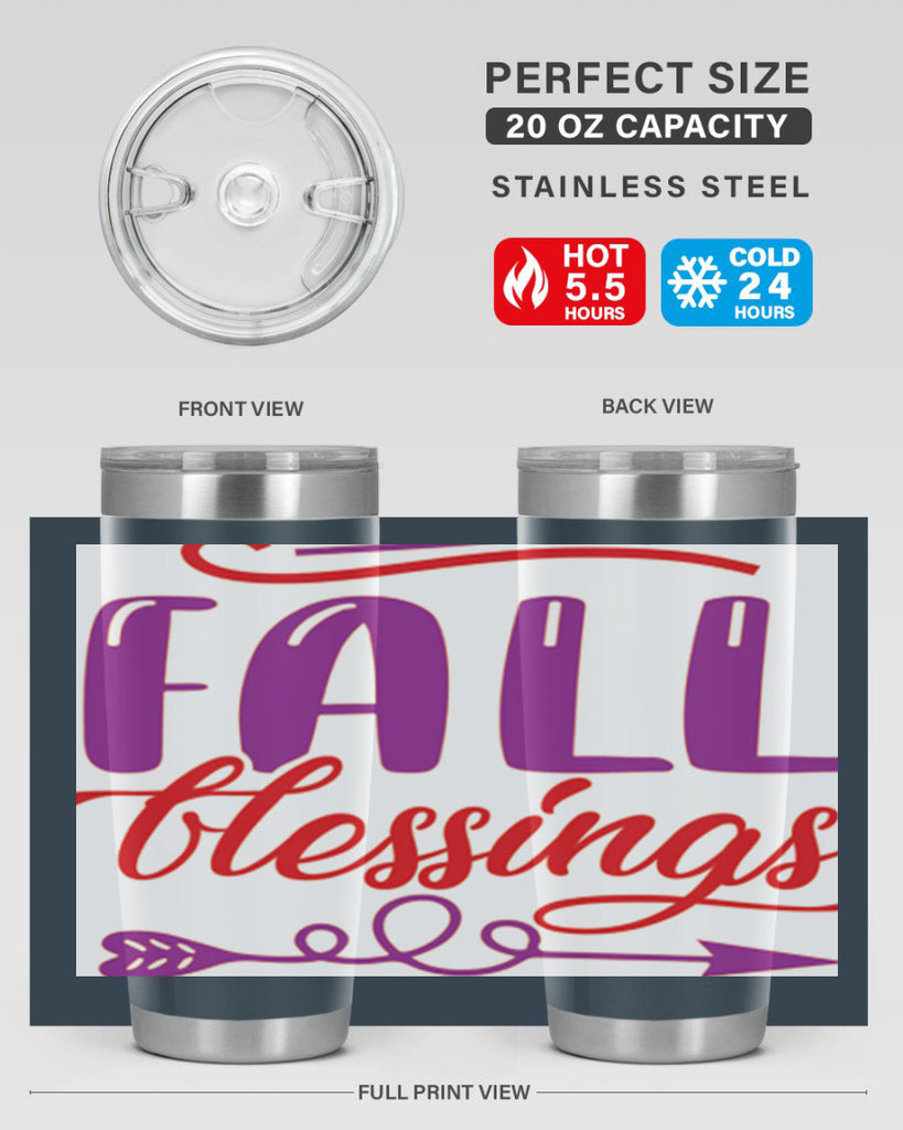 FallBlessingsdesign 146#- fall- Tumbler