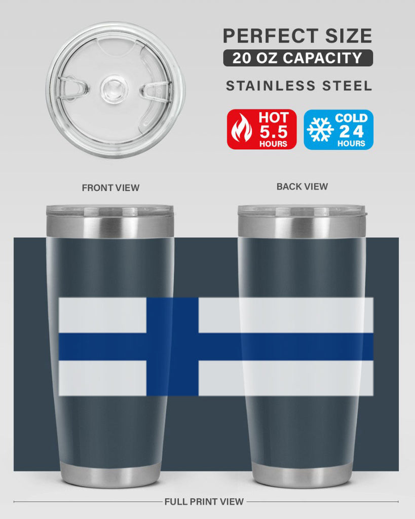 Finland 138#- world flags- Tumbler