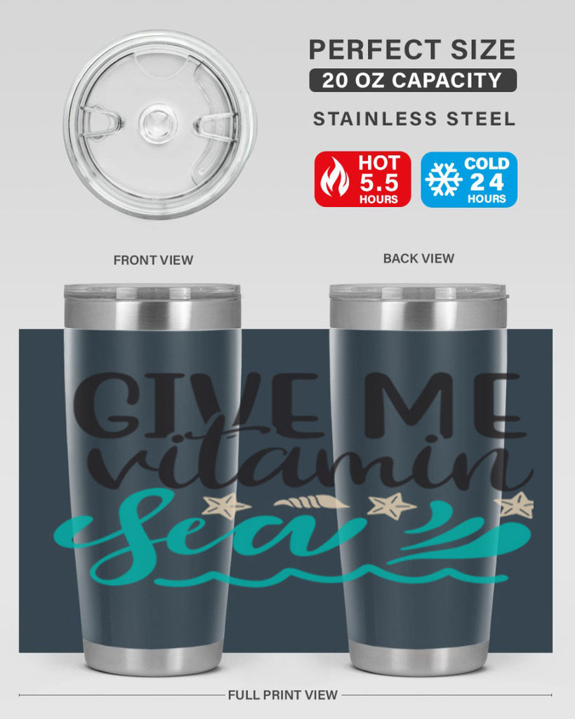 Give me vitamin sea 190#- mermaid- Tumbler