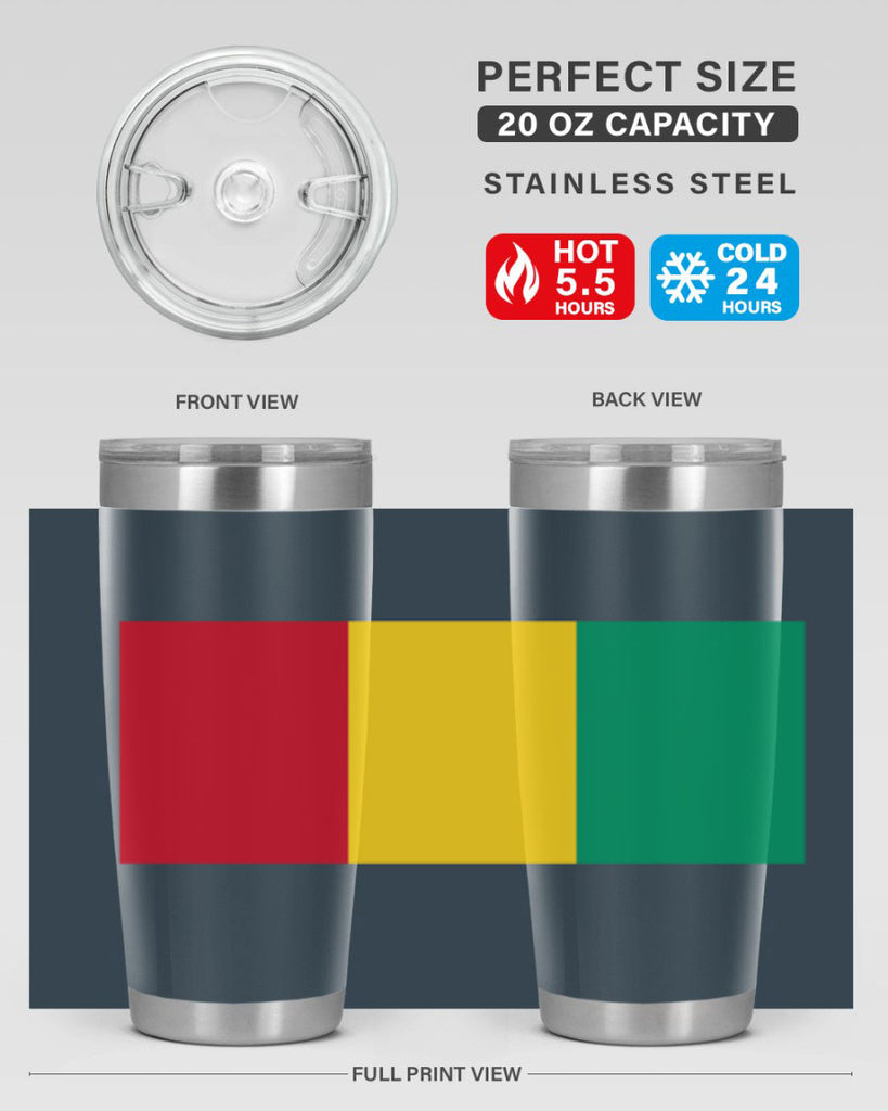 Guinea 127#- world flags- Tumbler