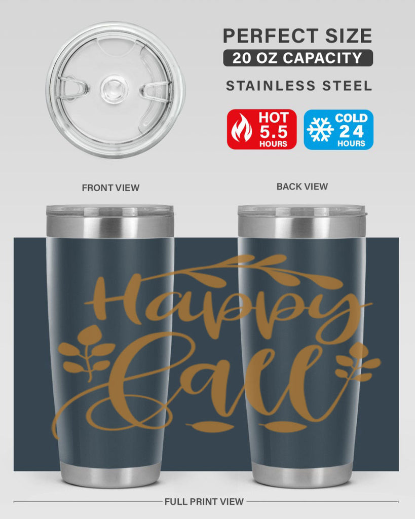 Happy Fall 236#- fall- Tumbler