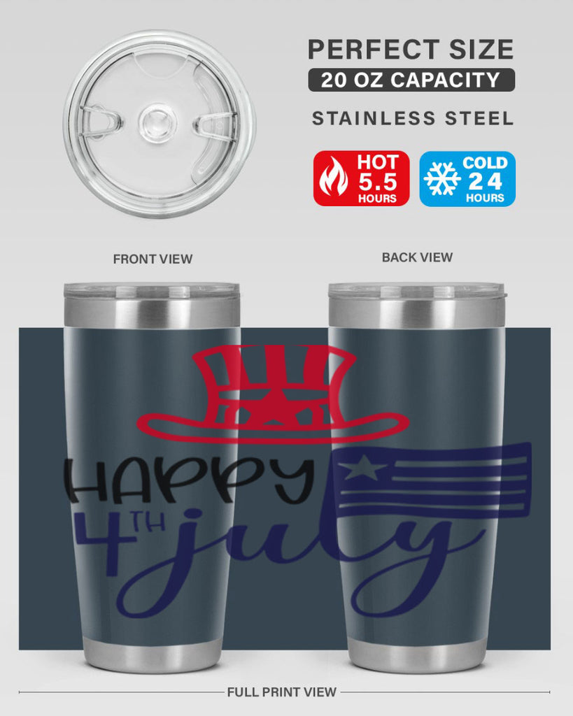 Happy th July Style 152#- Fourt Of July- Tumbler