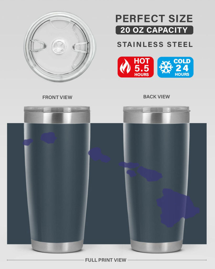 Hawaii 40#- stateflags- Tumbler