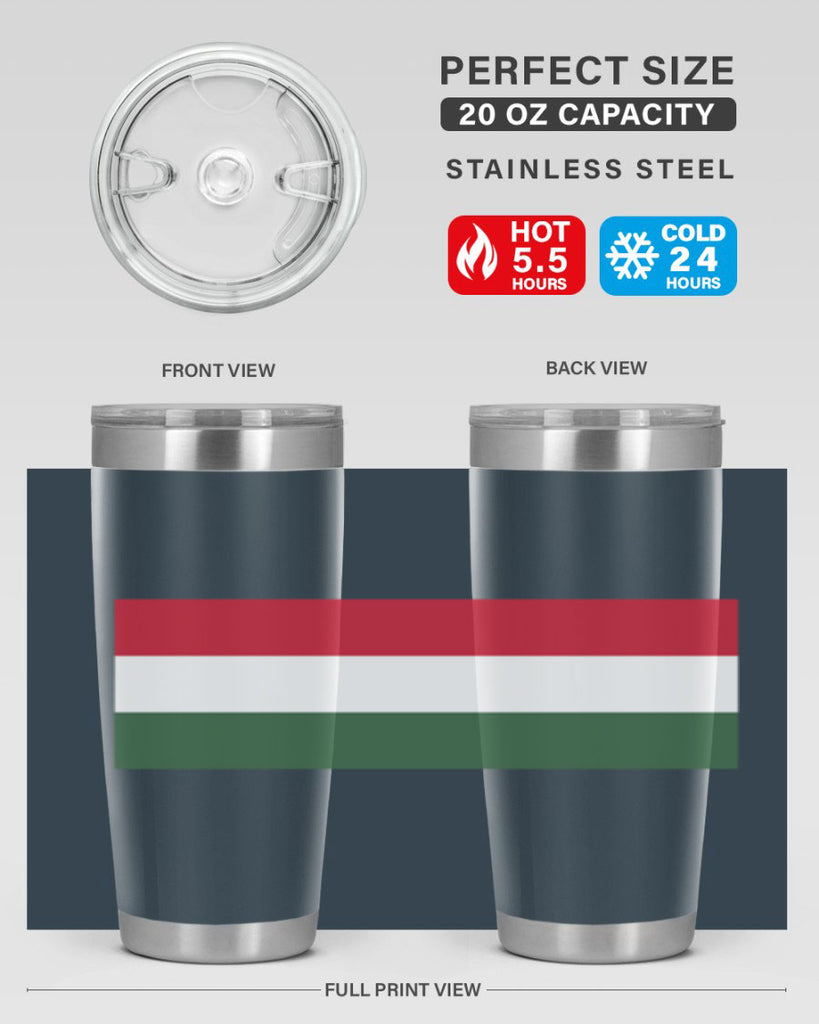 Hungary 123#- world flags- Tumbler